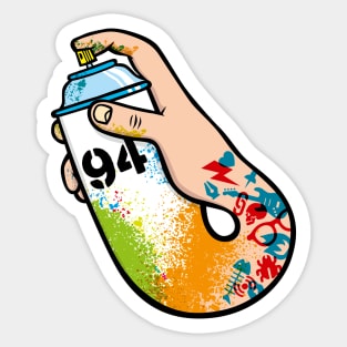 Graffiti Hand Sticker